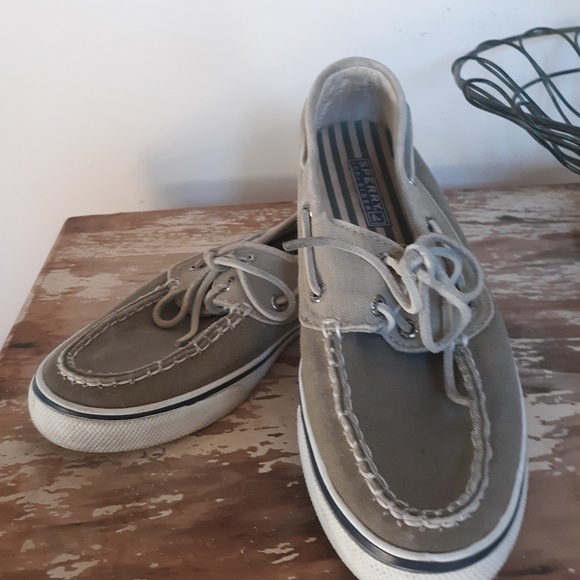 Sperry Shoes - SPERRY TOPSIDER BAHAMA CHINO OYSTER WOMENS 7.5